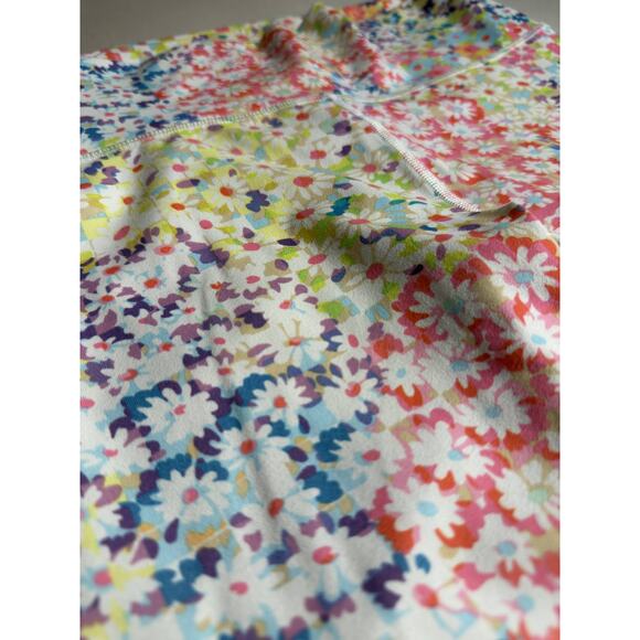 Fabletics/Powerhold Patch Daisy Floral Leggings Women Medium - Picture 7 of 12